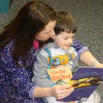 Parents are a child's first teacher. Reading to your child helps literacy.